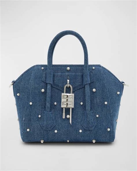 givenchy antigona mini prezzo|mini antigona lock denim tote bag.